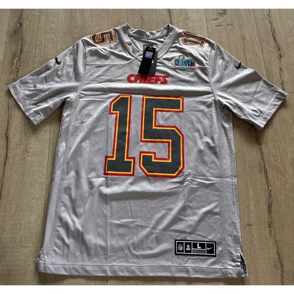 New Nike NFL Kansas City Chiefs Super Bowl LVII L Patrick Mahomes Jersey Size L - Picture 4 of 9